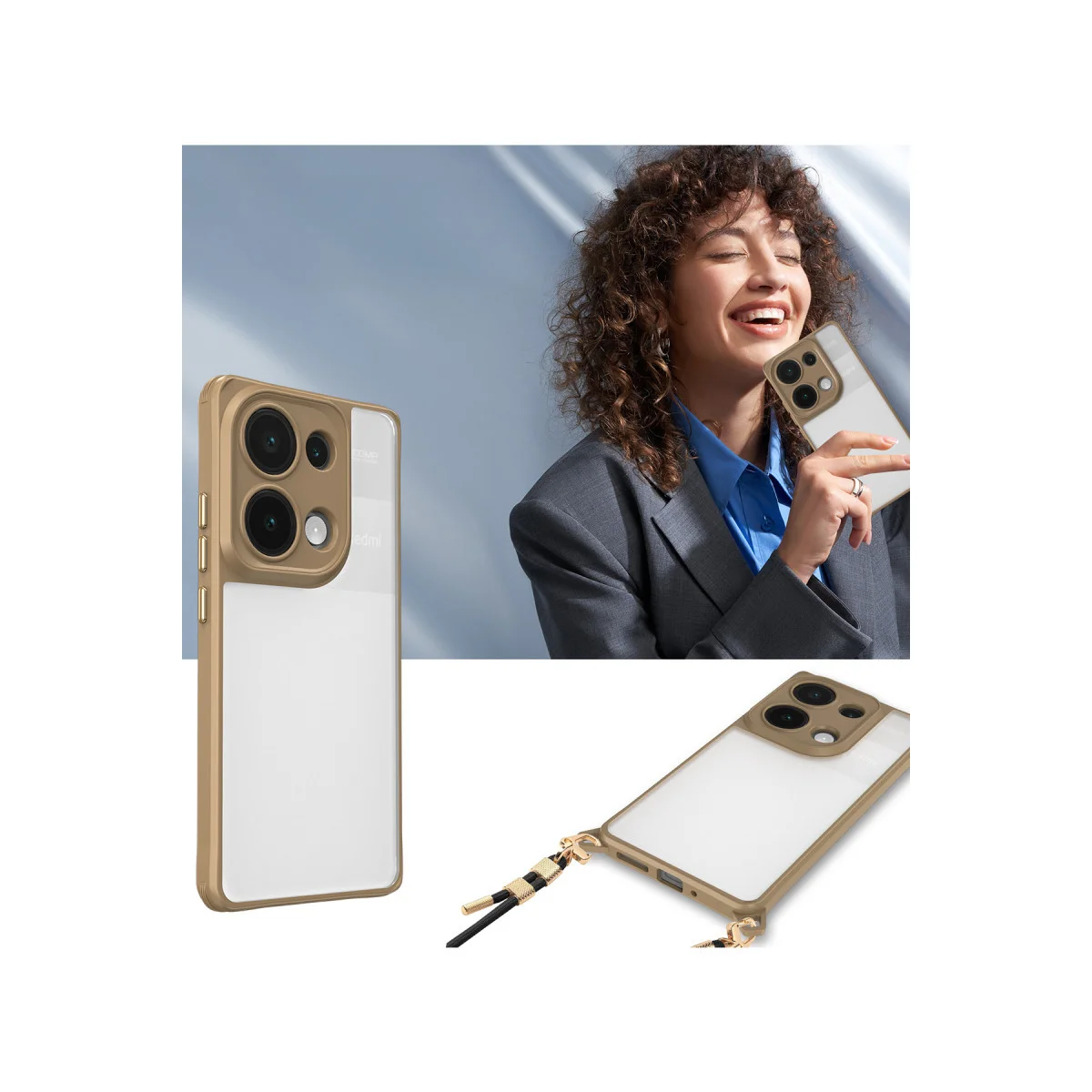 Redmi Note 13 Pro 5G Kılıf Penta Silikon Kılıf - Siyah