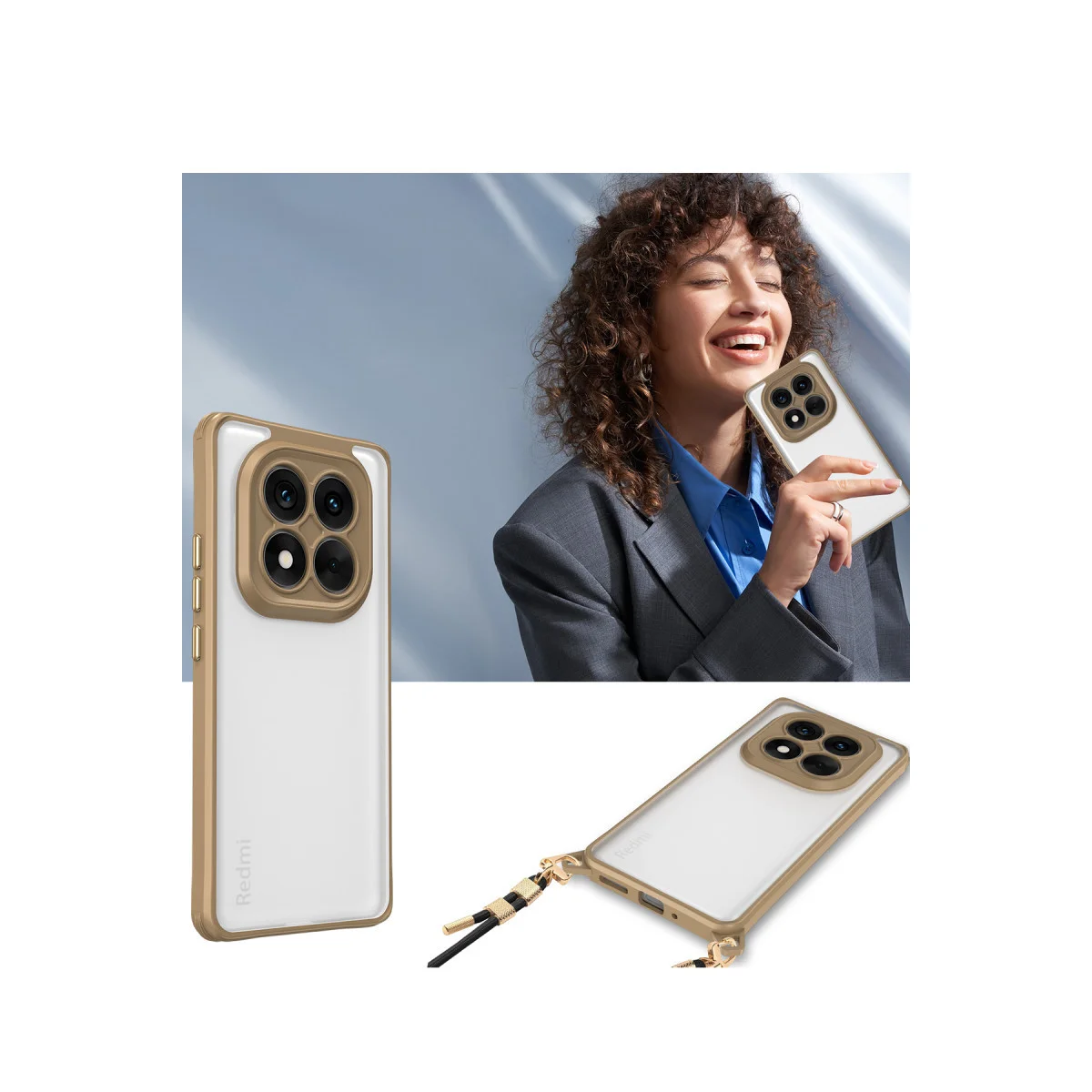 Redmi Note 14 Pro Plus Kılıf Penta Silikon Kılıf - Siyah