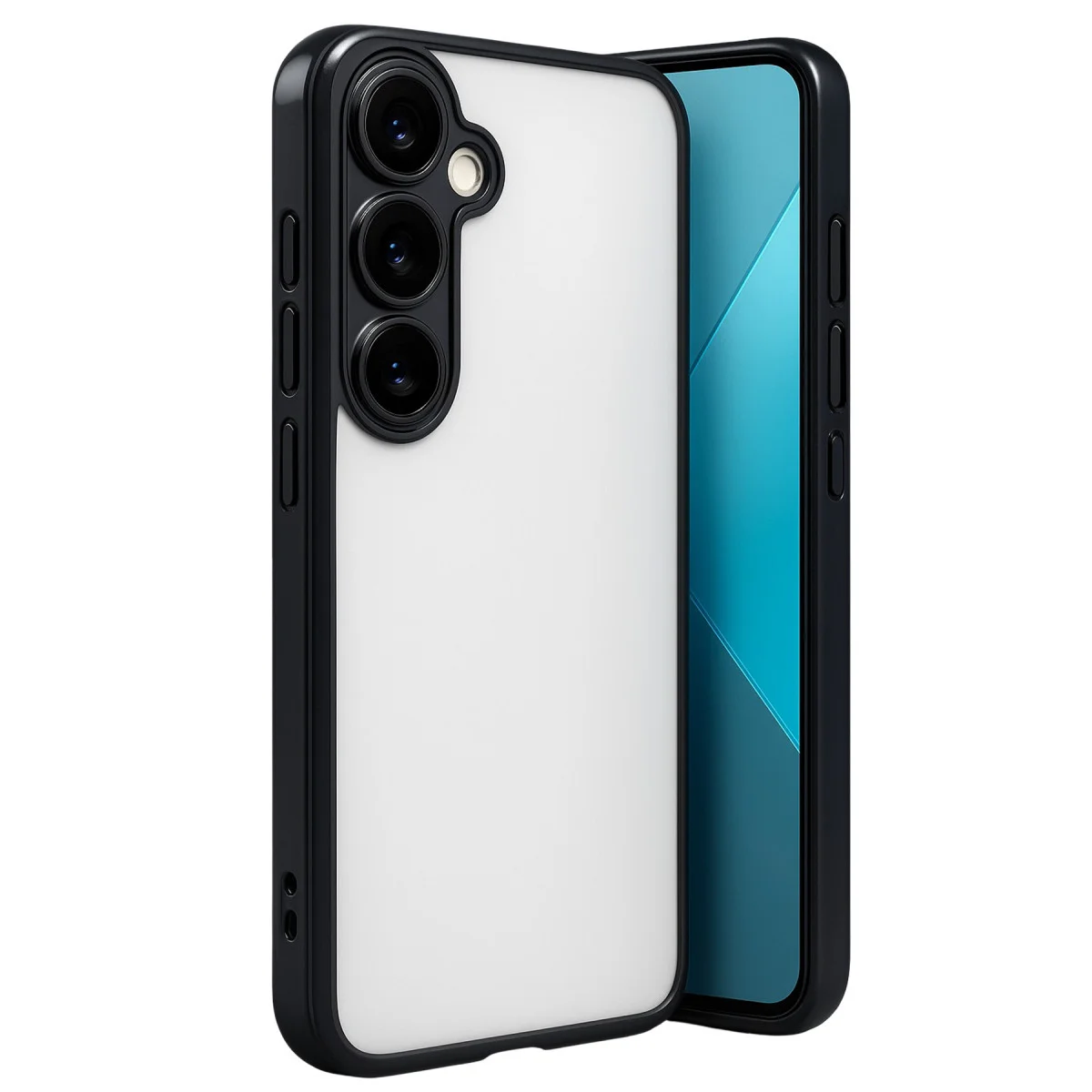 Galaxy A24 4G Prime Kılıf Razer Lensli Silikon - Siyah