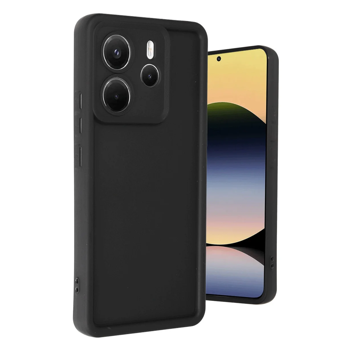 Redmi Note 14 4G Kılıf Viera Silikon - Siyah