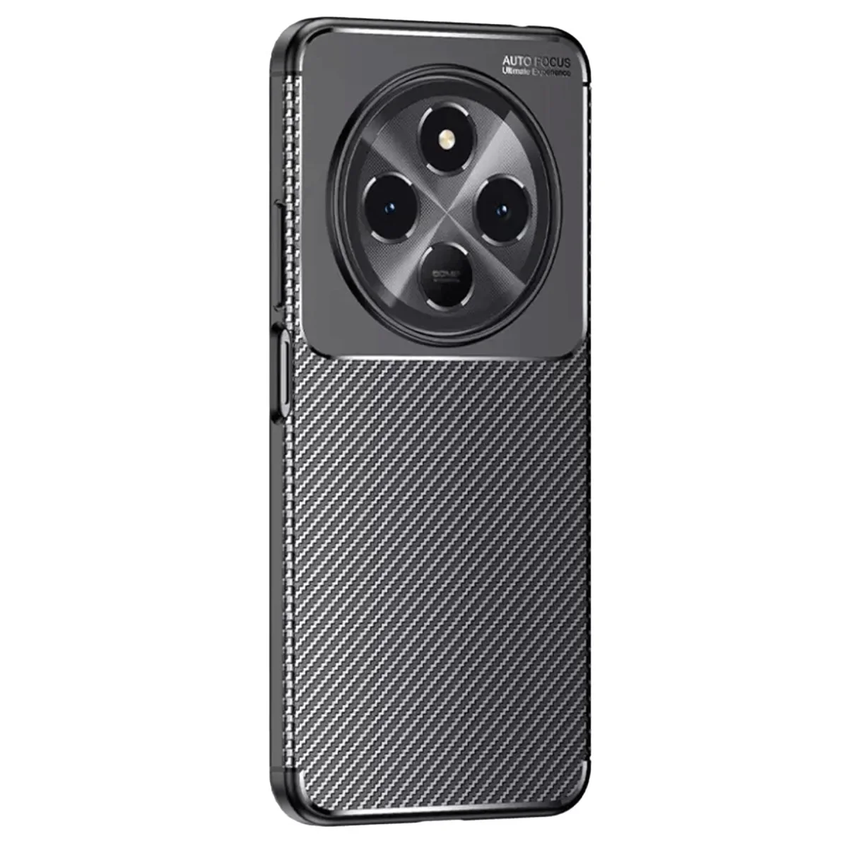 Spark 30C Kılıf Auto Focus Karbon Kapak - Siyah