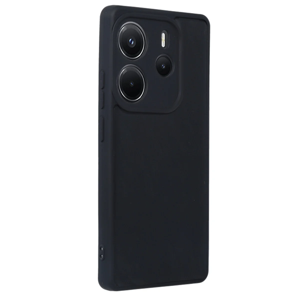 Redmi Note 14 4G Kılıf Aras Deri Kapak - Siyah