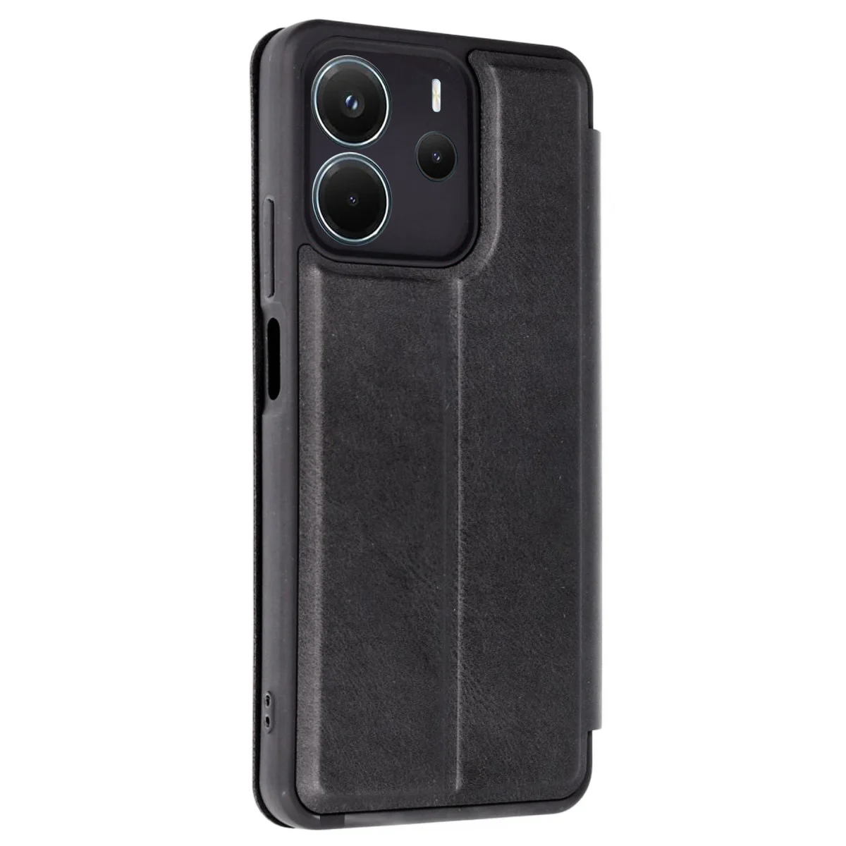 Redmi Note 14 4G Kılıf Flip Cover - Siyah
