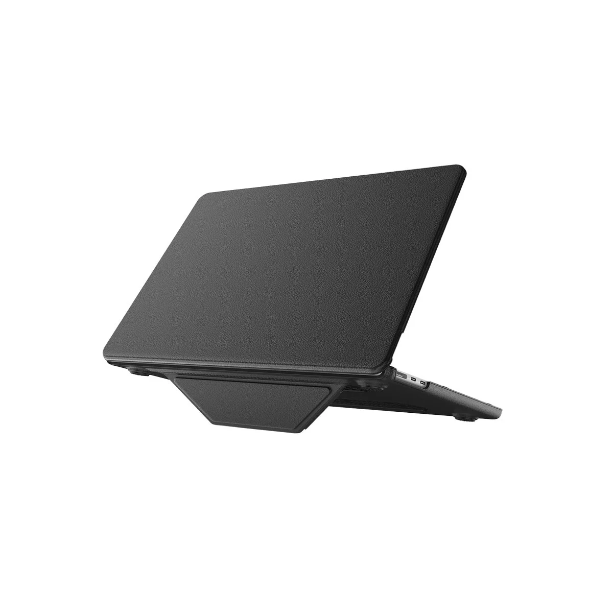 Macbook Air 15 2024 Macbook Deri Kapak - Siyah