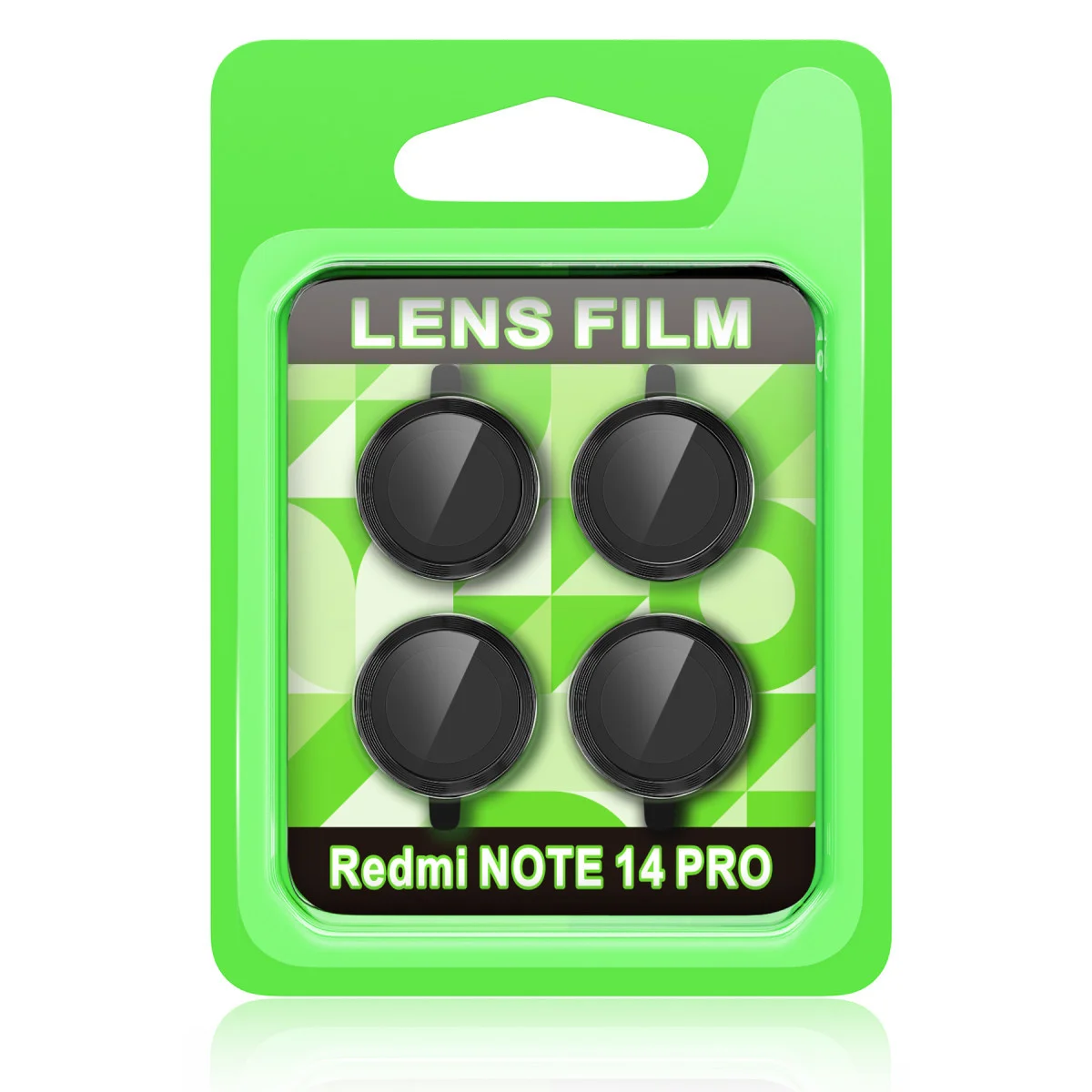 Redmi Note 14 Pro 5G Raze Metal Kamera Lens - Siyah