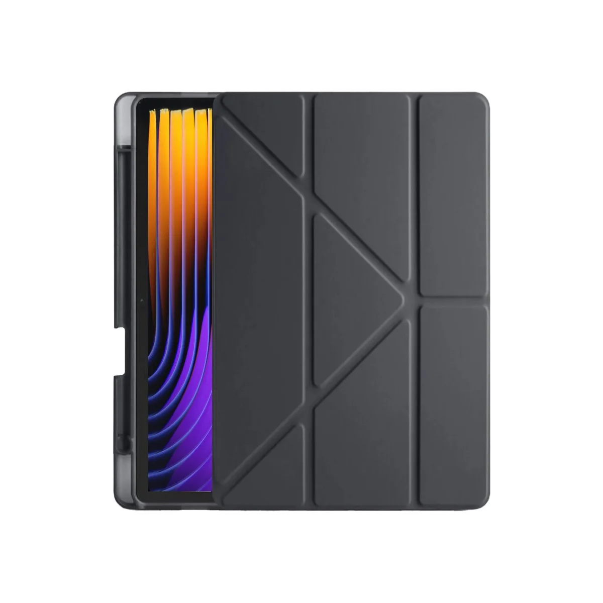 Pad 7 Pro Kılıf Kalemlikli Mars Tablet Kılıfı - Siyah