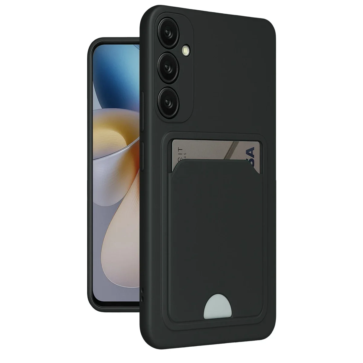 Galaxy S24 Plus Kelvin Kartvizitli Silikon - Siyah
