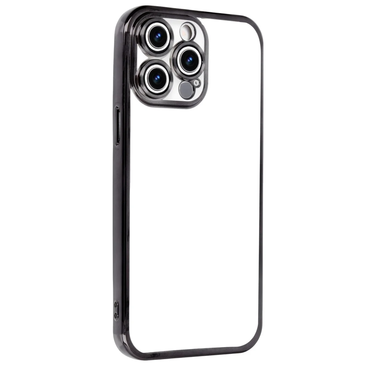 iPhone 15 Pro Max Razer Lensli Silikon - Siyah