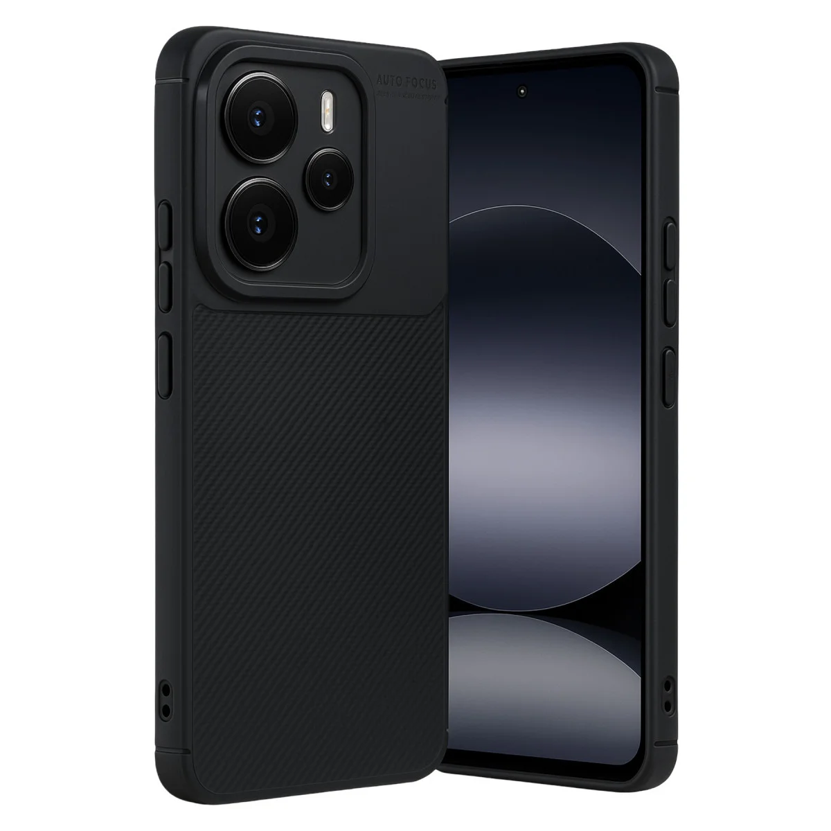Note 14 5G Auto Focus Karbon Kapak - Siyah