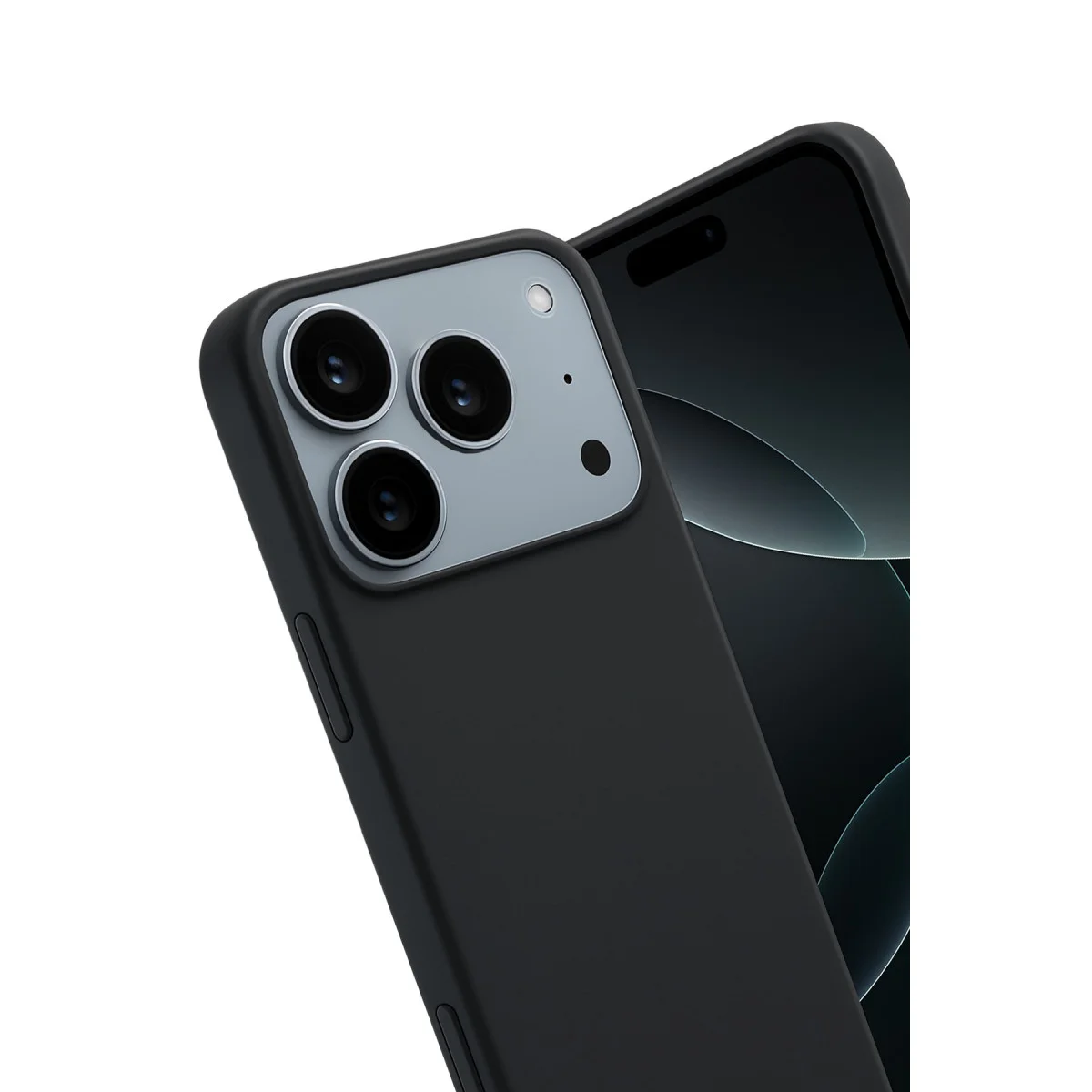 iPhone 17 Pro Max First Silikon - Siyah