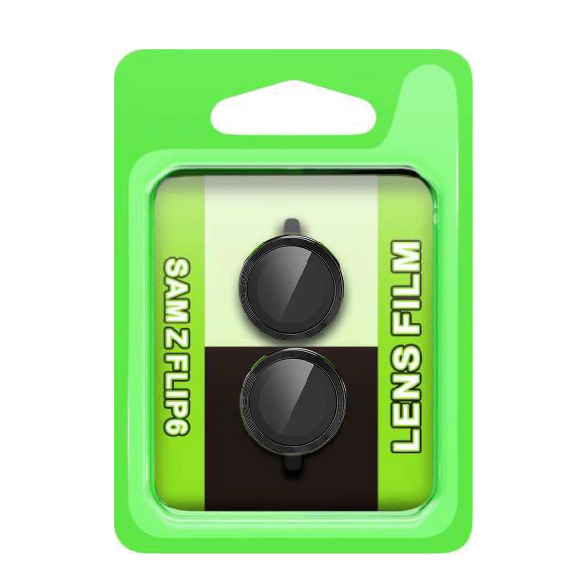 Galaxy Z Flip 6 Raze Metal Kamera Lens - Siyah