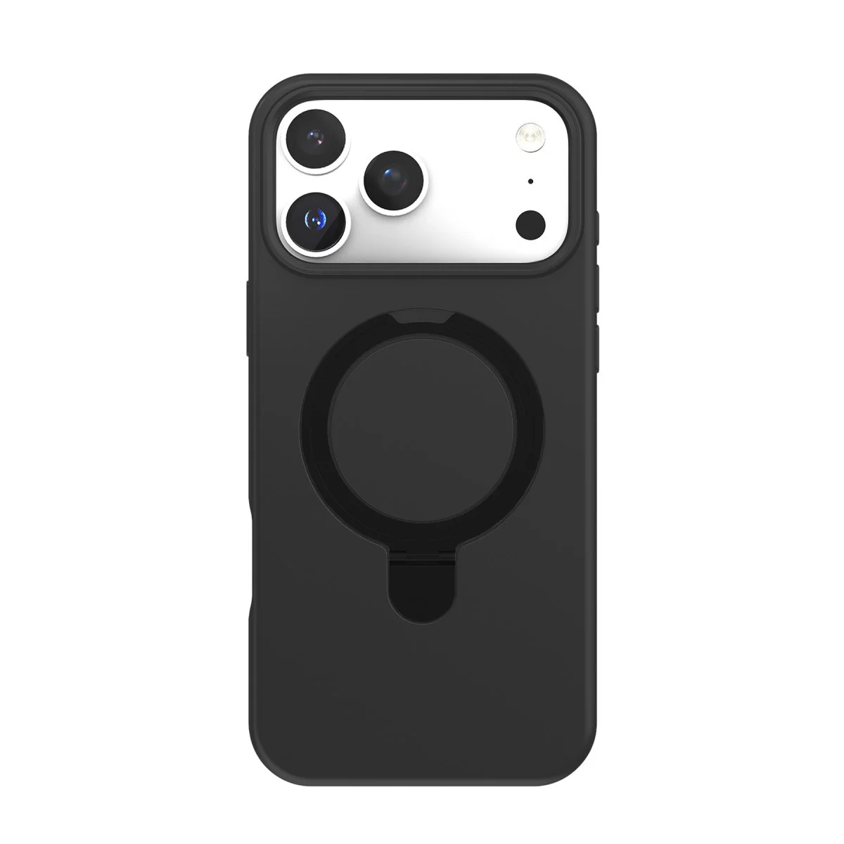 iPhone 17 Pro Regal Magsafe Standlı Kapak - Siyah