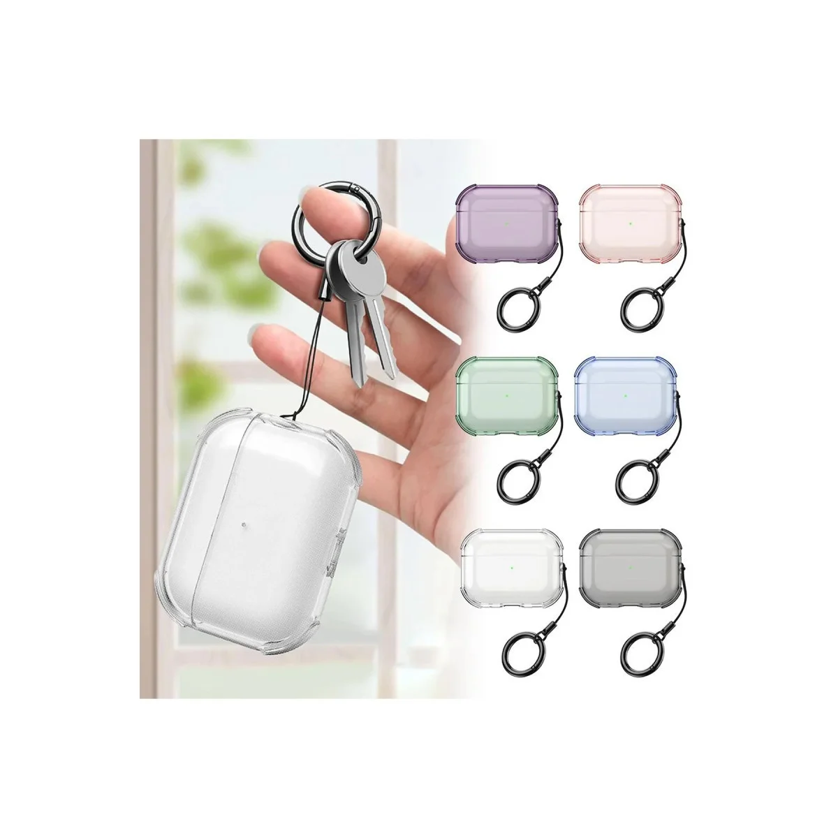 Airpods Pro 3 (3.nesil) Showy Kılıf - Siyah