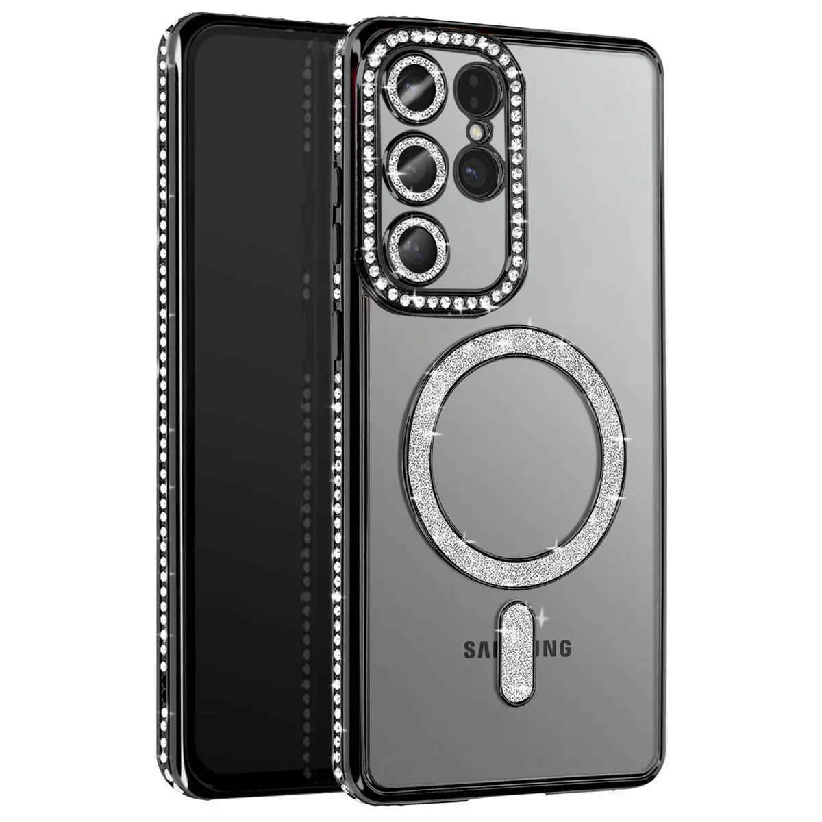 Galaxy S26 Ultra Joke Simli Magneticsafe Kılıf - Siyah