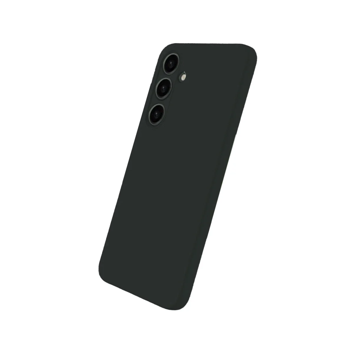 Galaxy S25 Plus Kılıf Nano içi Kadife Silikon - Siyah