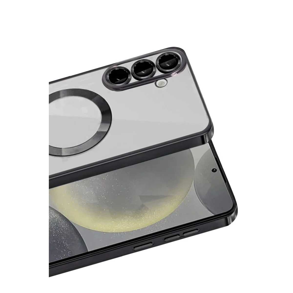 Galaxy A57 5G Kross Magneticsafe Kapak - Siyah