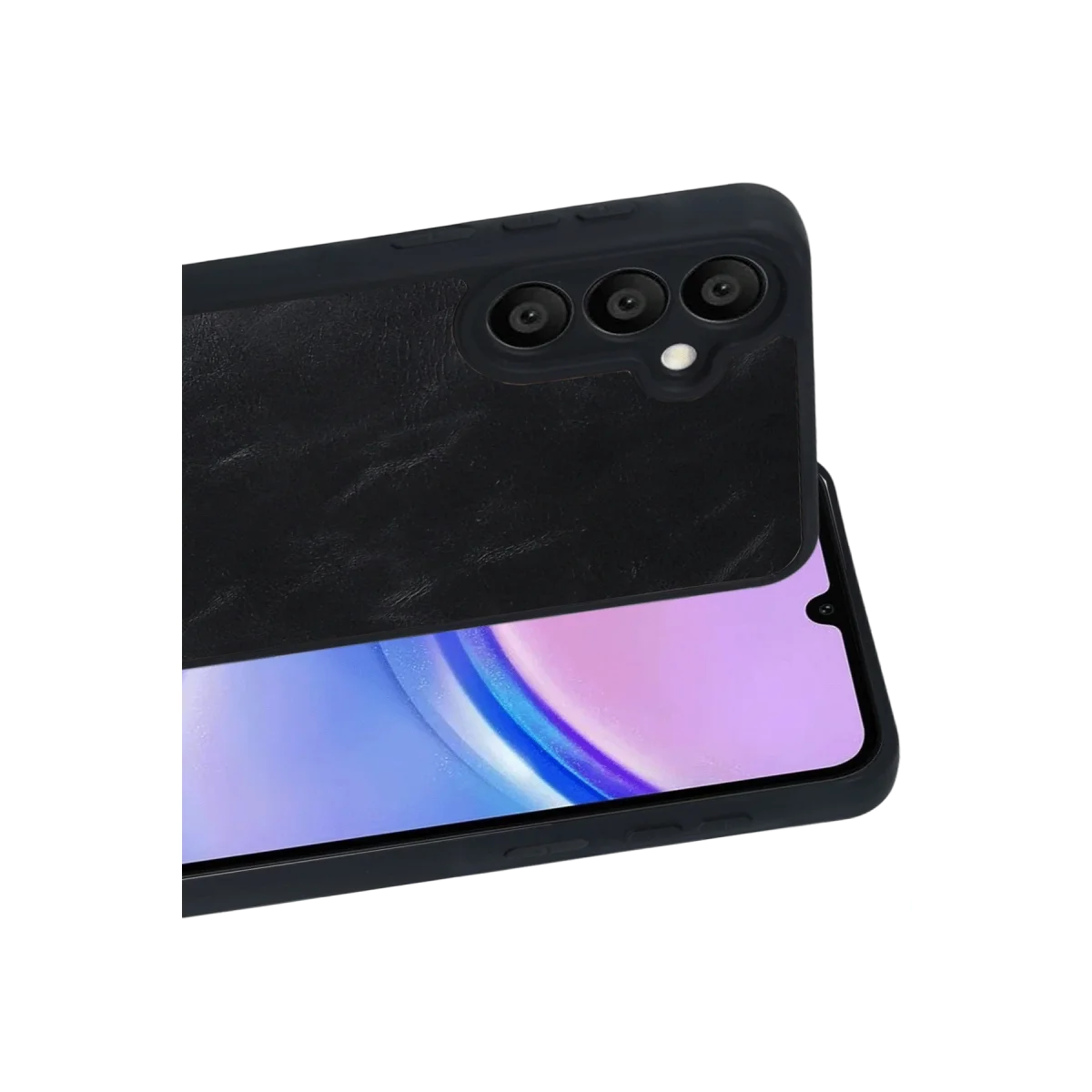 Galaxy A37 5G Aras Deri Kapak - Siyah