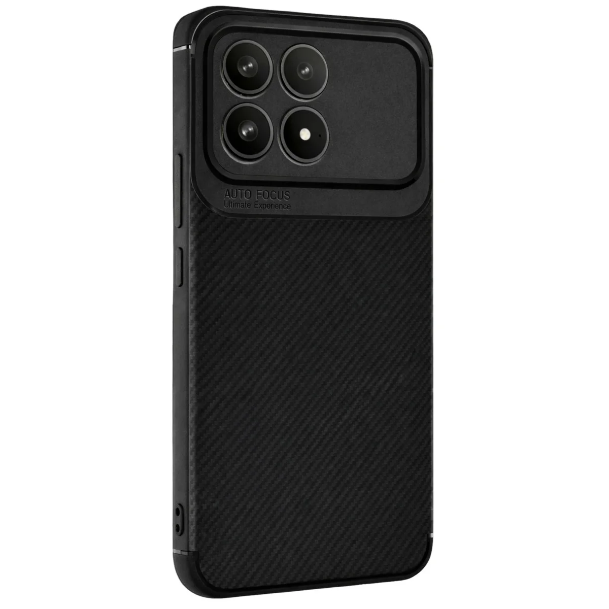 Poco F8 Pro Auto Focus Karbon Kapak - Siyah
