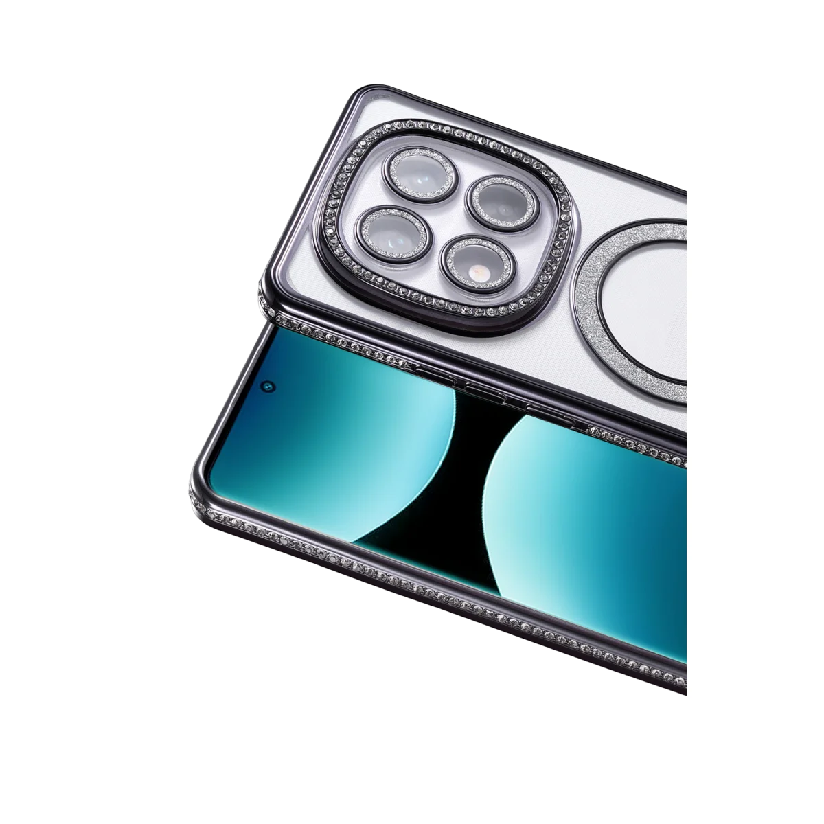 Redmi Note 15 Pro 5G Joke Simli Magneticsafe Kılıf - Siyah