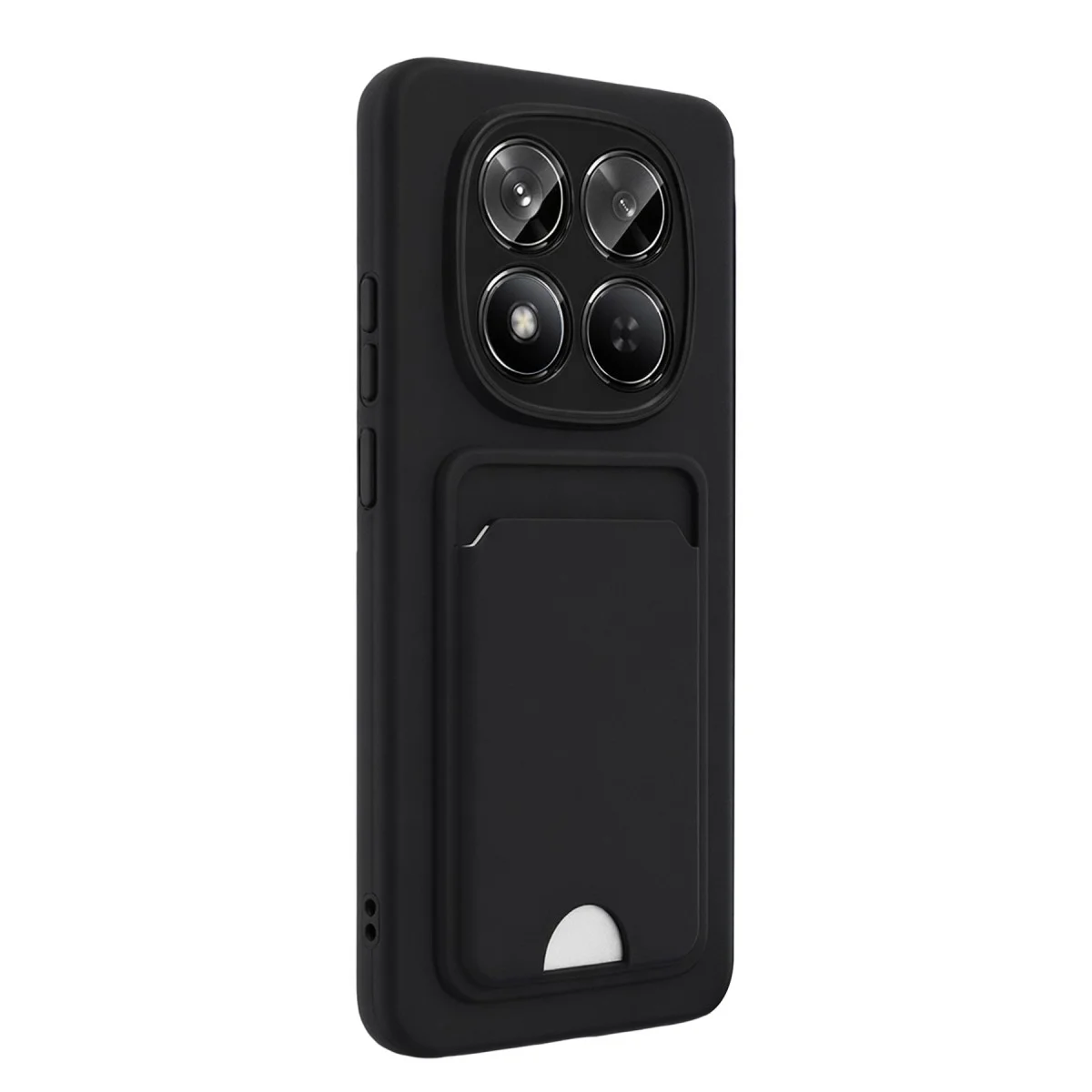 Redmi Note 15 4G Kelvin Kartvizitli Silikon - Siyah