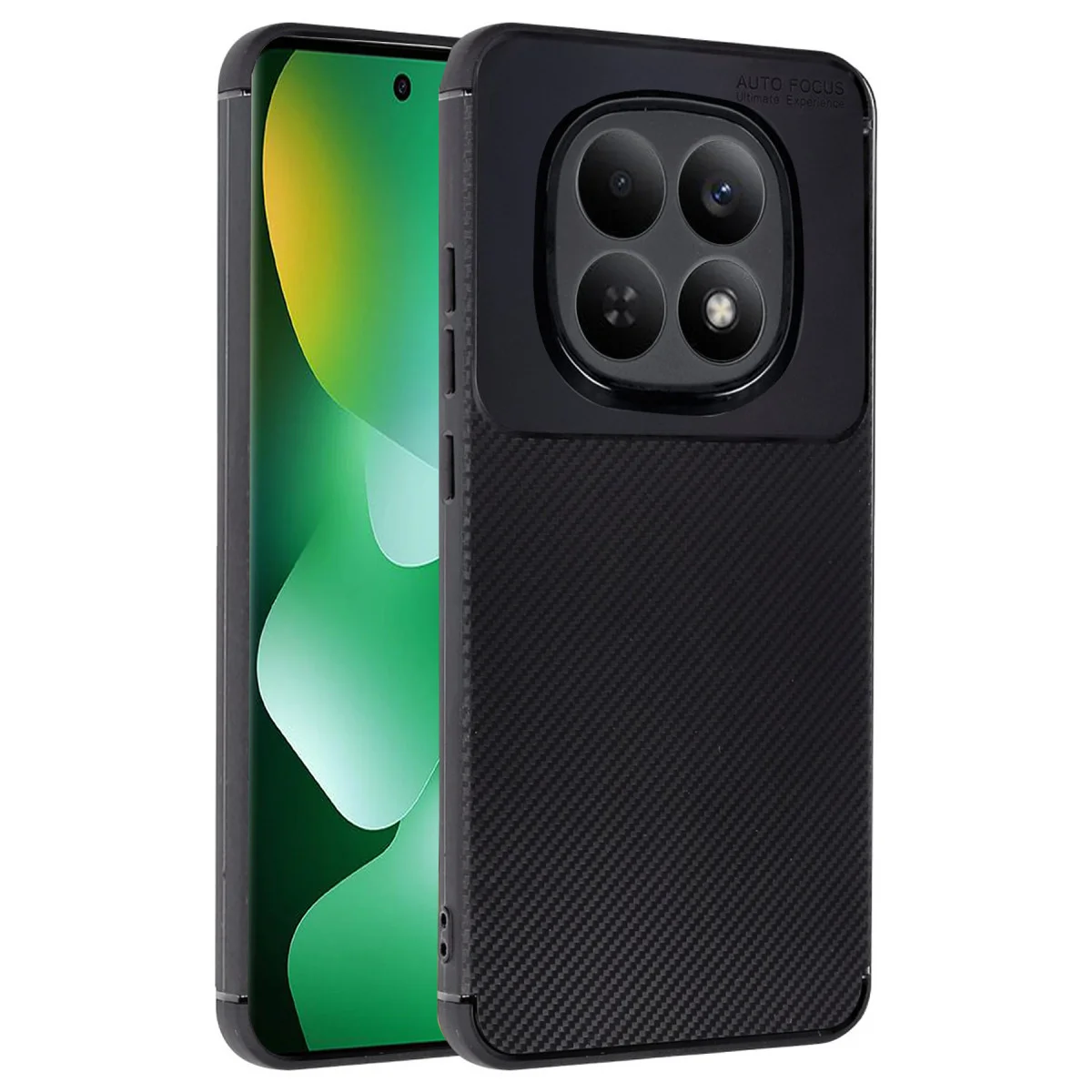 Redmi Note 15 Pro Plus 5G Auto Focus Karbon Kapak - Siyah