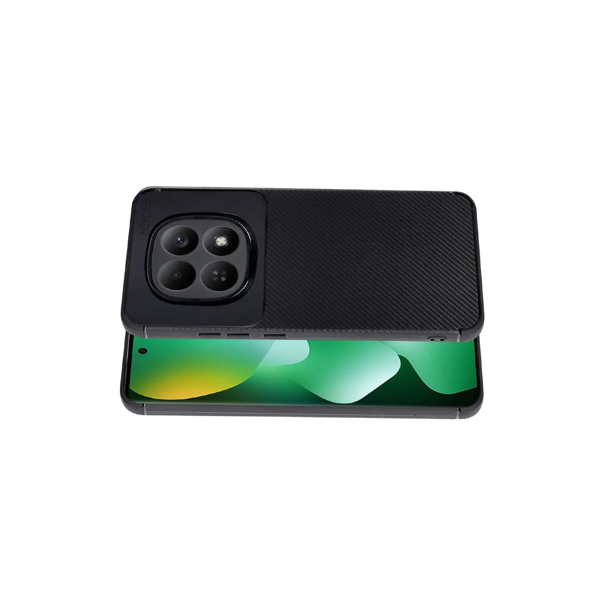 Redmi Note 15 Pro Plus 5G Auto Focus Karbon Kapak - Siyah