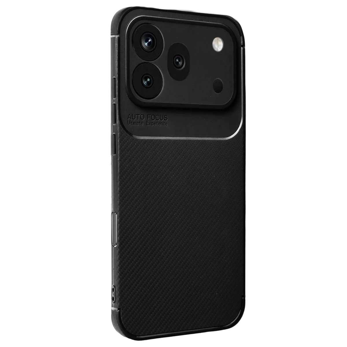 600 Pro Auto Focus Karbon Kapak - Siyah