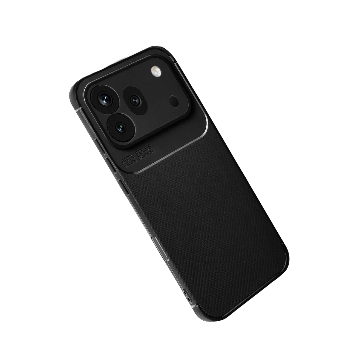 600 Pro Auto Focus Karbon Kapak - Siyah