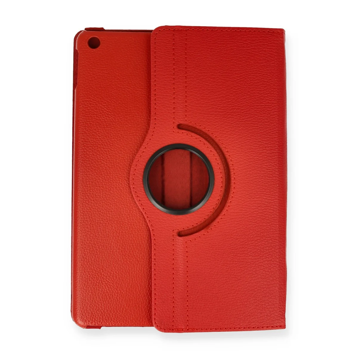 iPad Pro 13 (2024) Kılıf 360 Tablet Deri Kılıf - Kırmızı