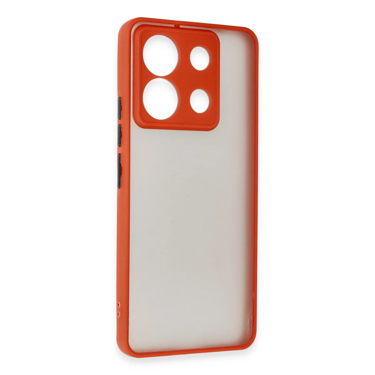 Redmi Note 13 5G Kılıf Montreal Silikon Kapak - Kırmızı