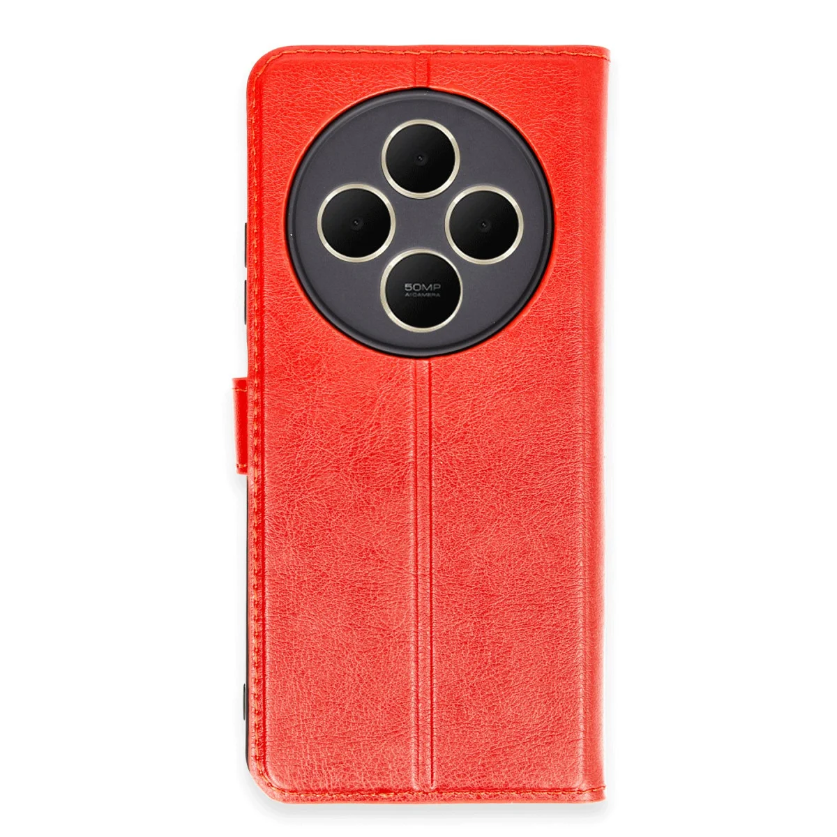 Redmi 14C Kılıf Trend S Plus Kapaklı Kılıf - Kırmızı