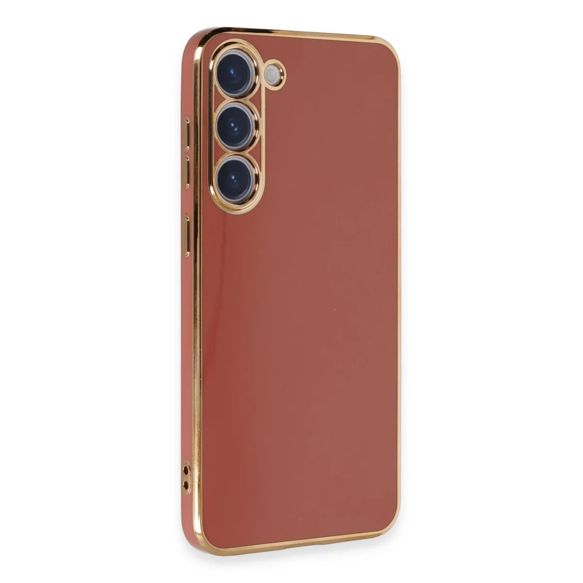 Galaxy S23 Kılıf Volet Silikon - Kırmızı