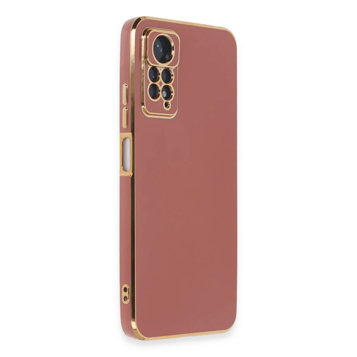 Redmi Note 12 Pro 4G Kılıf Volet Silikon - Kırmızı