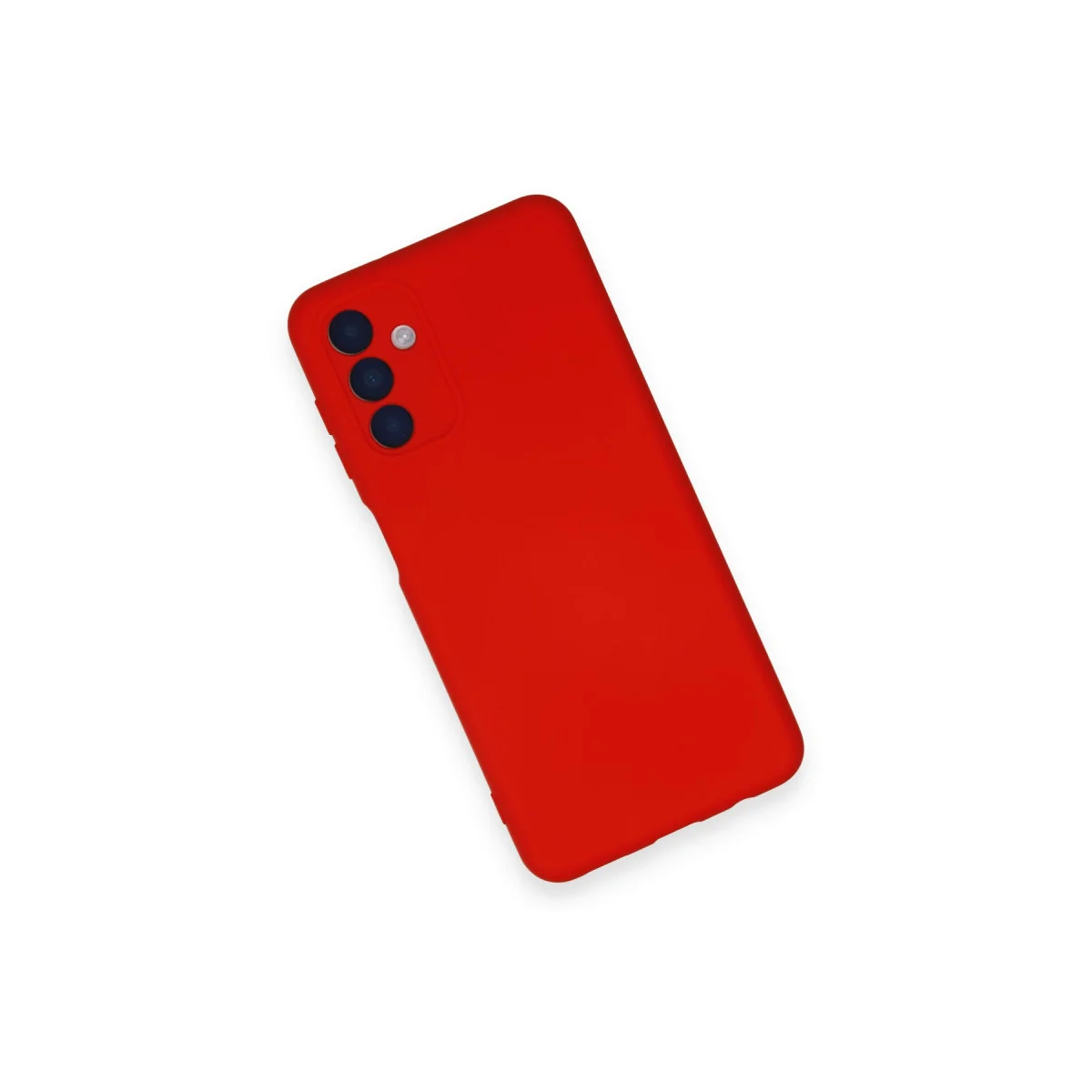 Galaxy A14 4G Kılıf Nano içi Kadife Silikon - Kırmızı