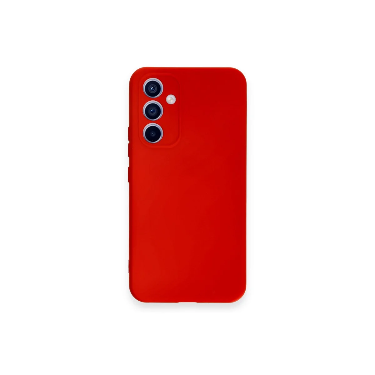 Galaxy A54 5G Kılıf Nano içi Kadife Silikon - Kırmızı