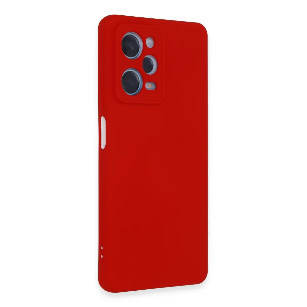 Redmi Note 12 Pro 5G Kılıf Nano içi Kadife Silikon - Kırmızı