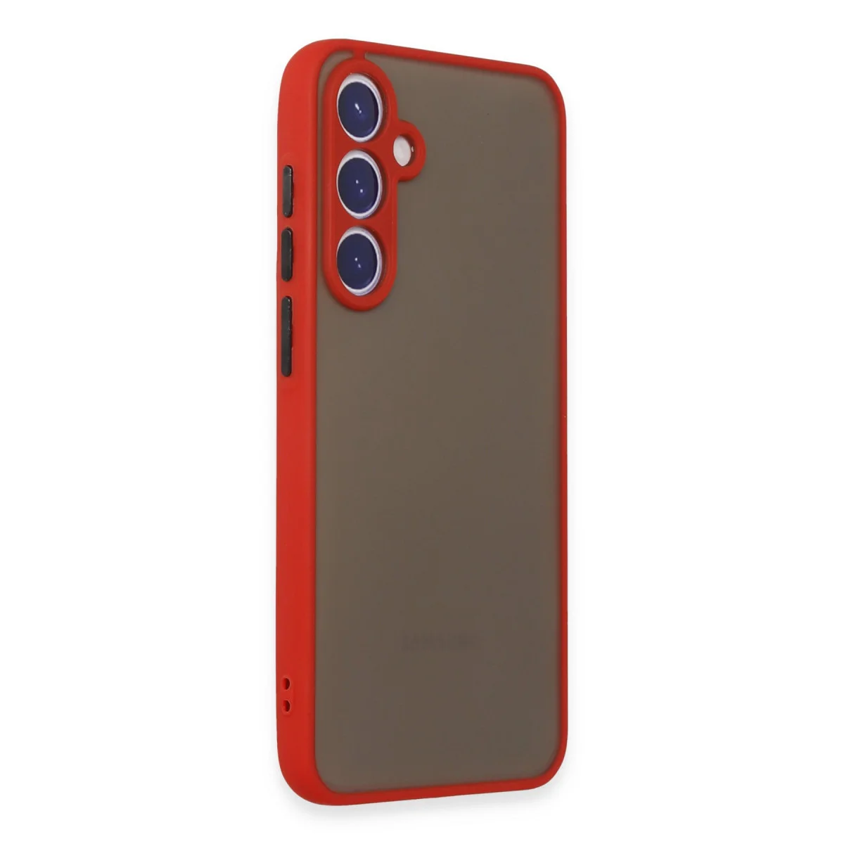 Galaxy S23 Kılıf Montreal Silikon Kapak - Kırmızı