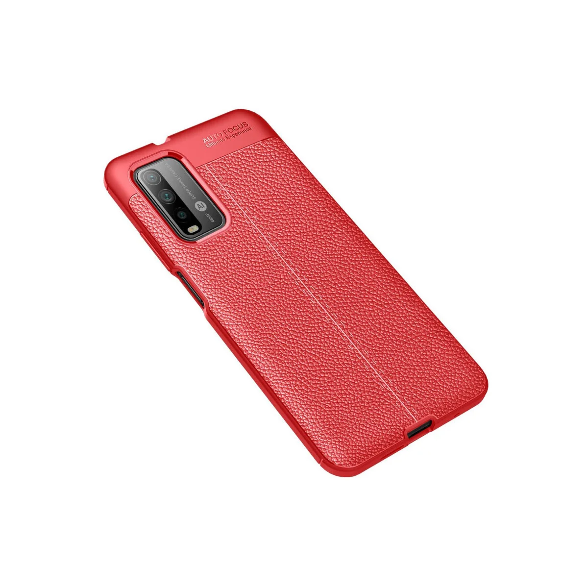 Redmi 9T Kılıf Auto Focus Kapak - Kırmızı