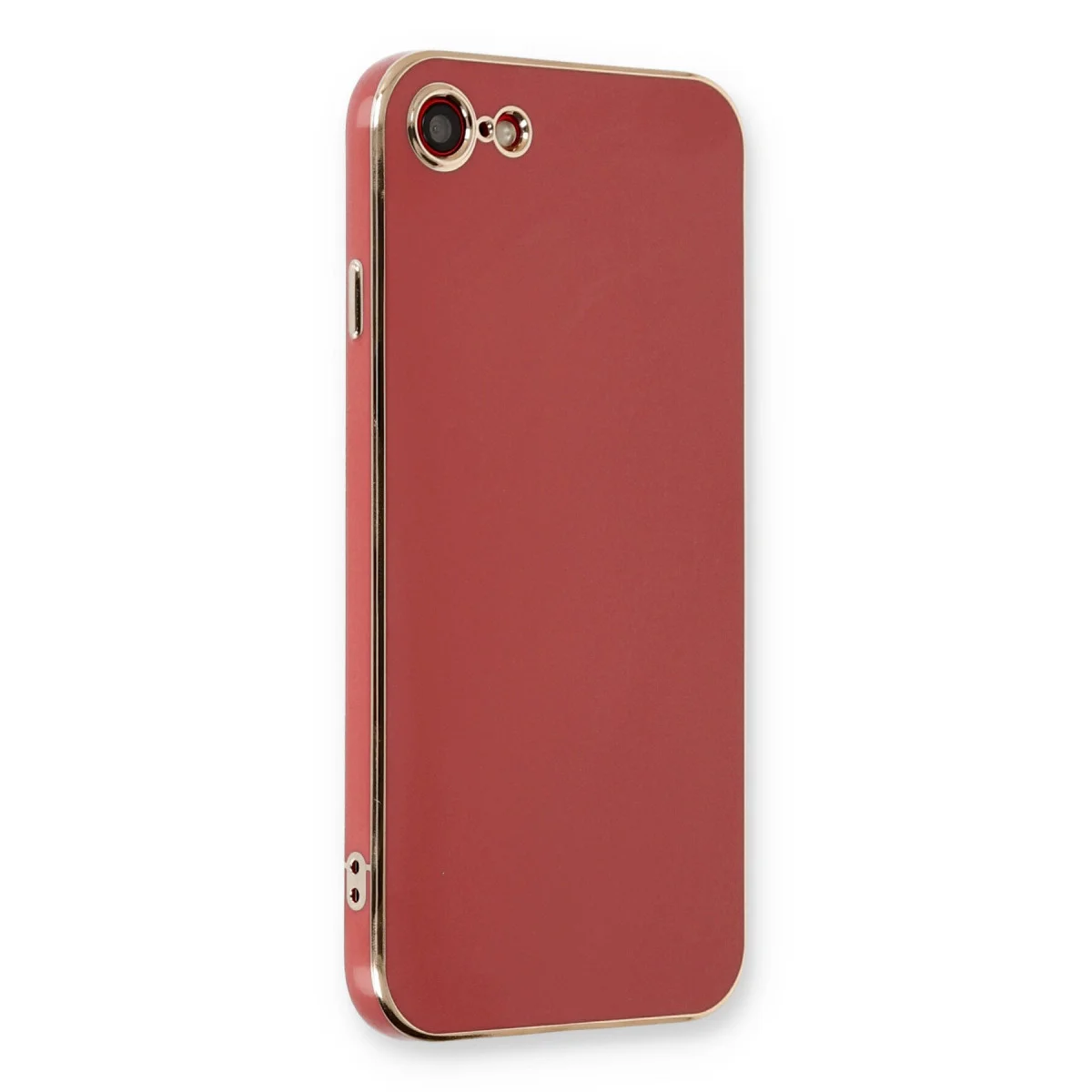 iPhone 7 Kılıf Volet Silikon - Kırmızı