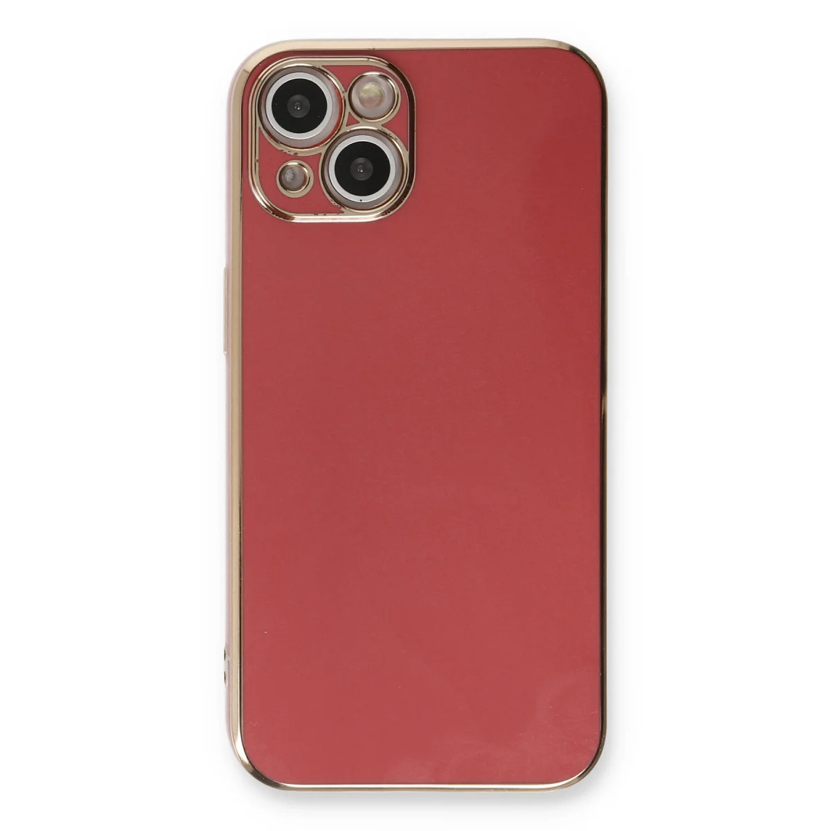 iPhone 13 Kılıf Volet Silikon - Kırmızı