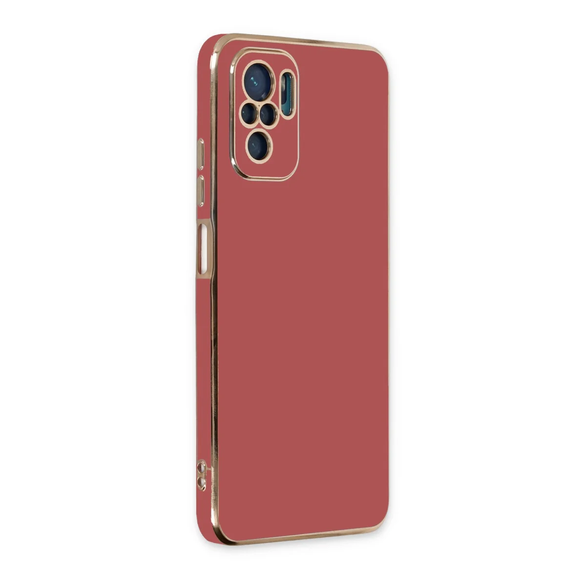 Redmi Note 10 Kılıf Volet Silikon - Kırmızı