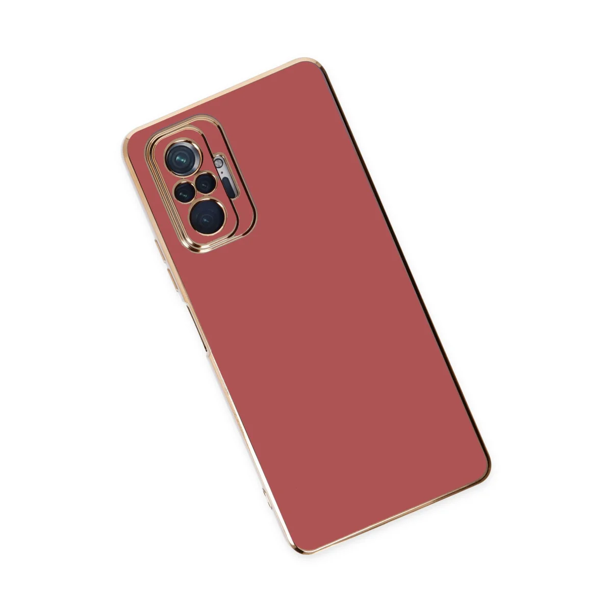 Redmi Note 10 Pro Kılıf Volet Silikon - Kırmızı