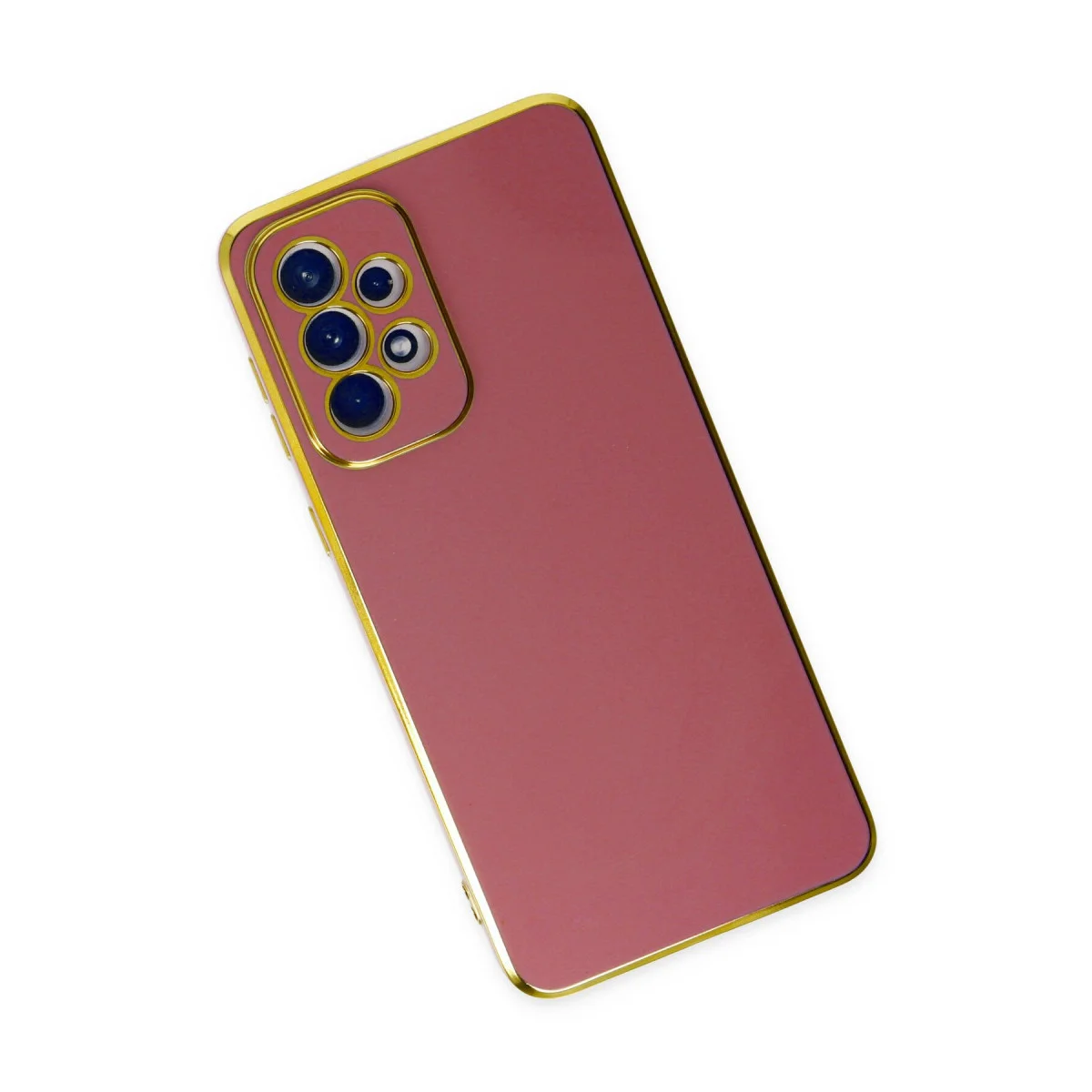 Galaxy A33 5G Kılıf Volet Silikon - Kırmızı