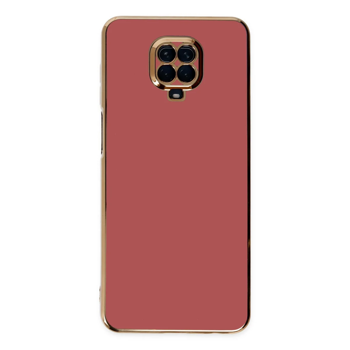 Redmi Note 9 Pro Kılıf Volet Silikon - Kırmızı