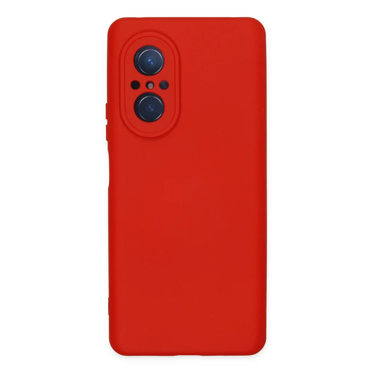 Nova 9 SE Kılıf Nano içi Kadife Silikon - Kırmızı