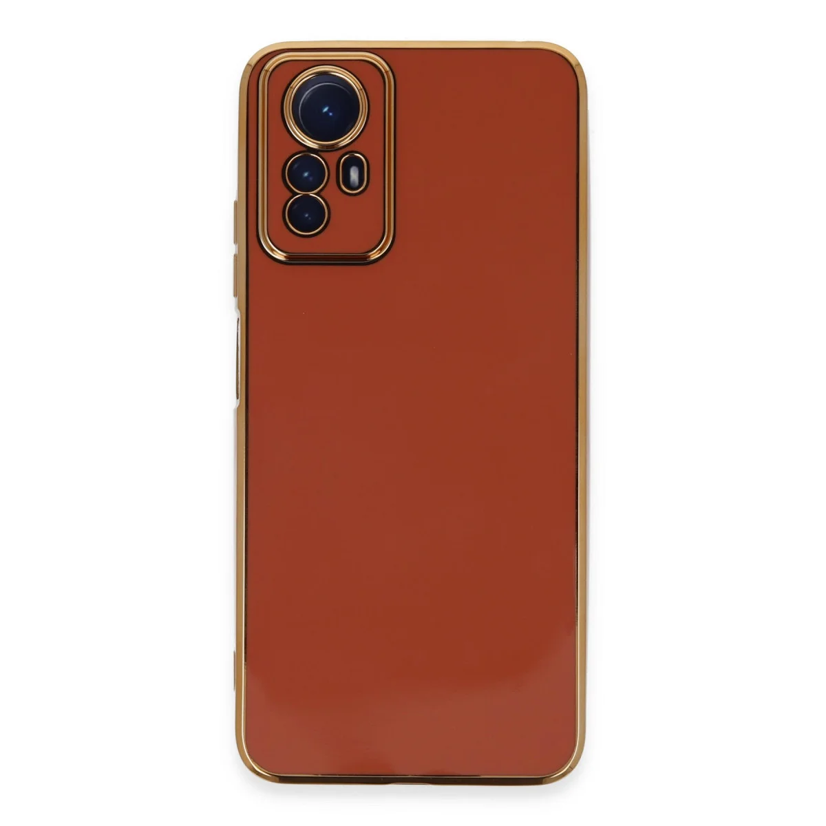 Redmi Note 12S Kılıf Volet Silikon - Kırmızı
