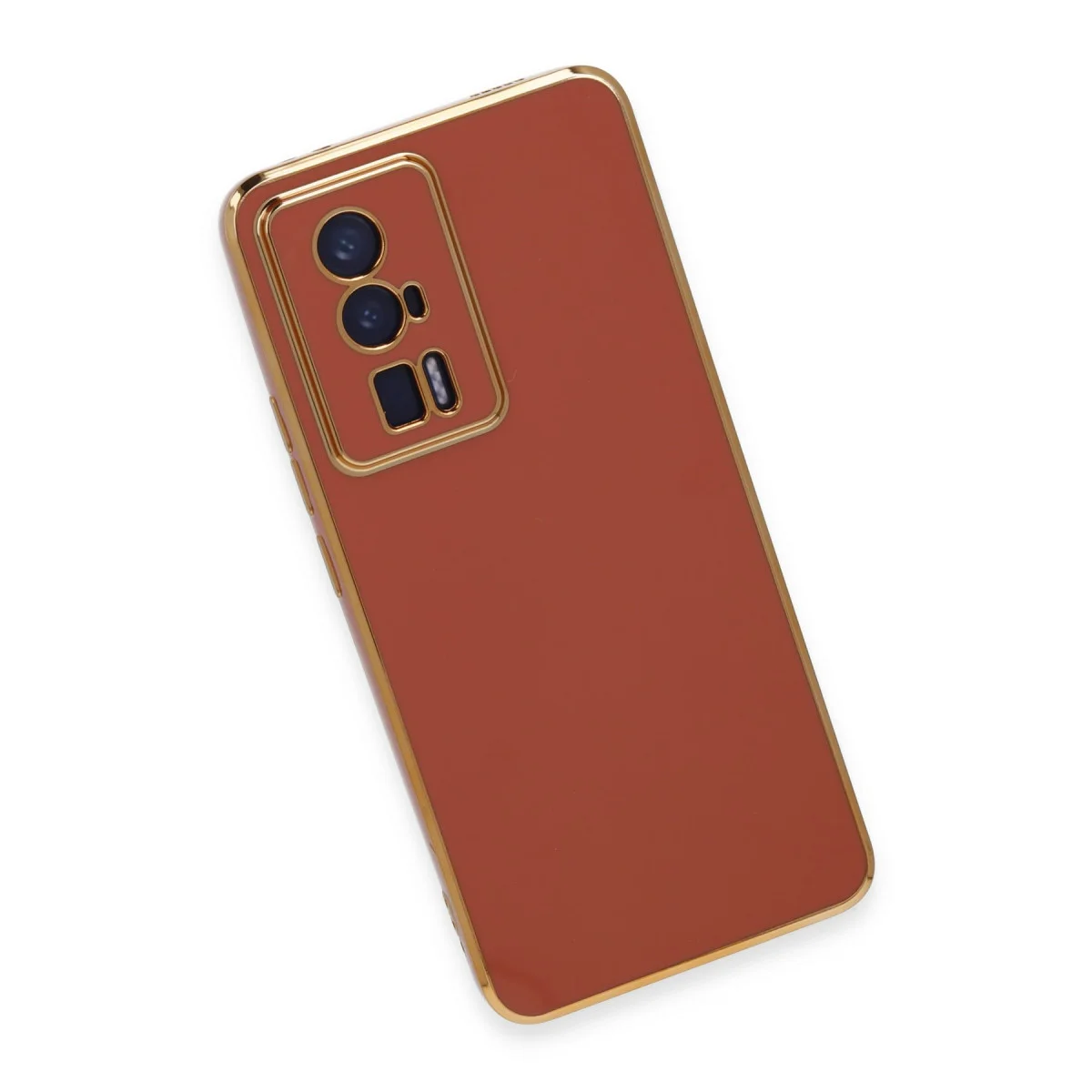 Poco F5 Pro Kılıf Volet Silikon - Kırmızı