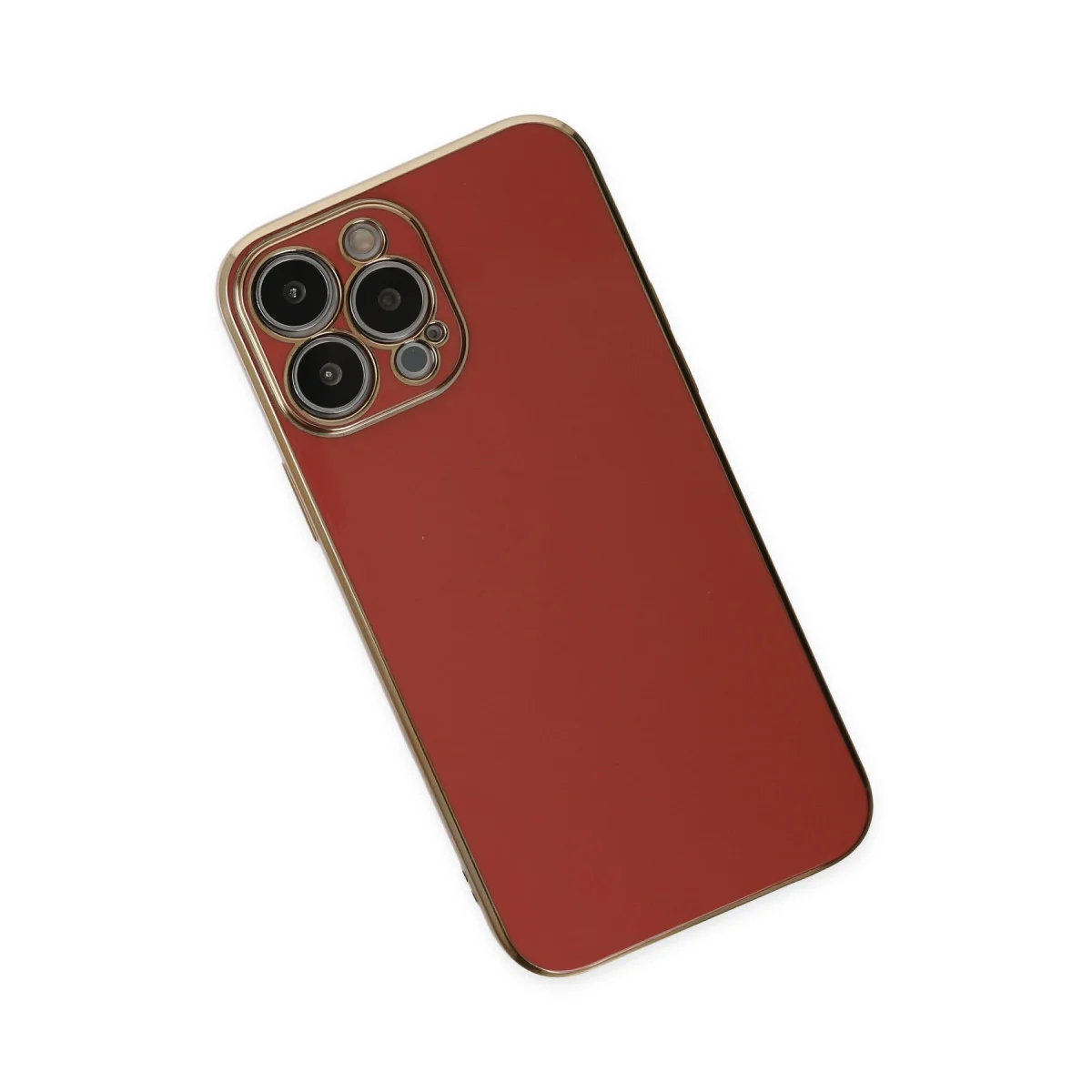 iPhone 14 Pro Kılıf Volet Silikon - Kırmızı