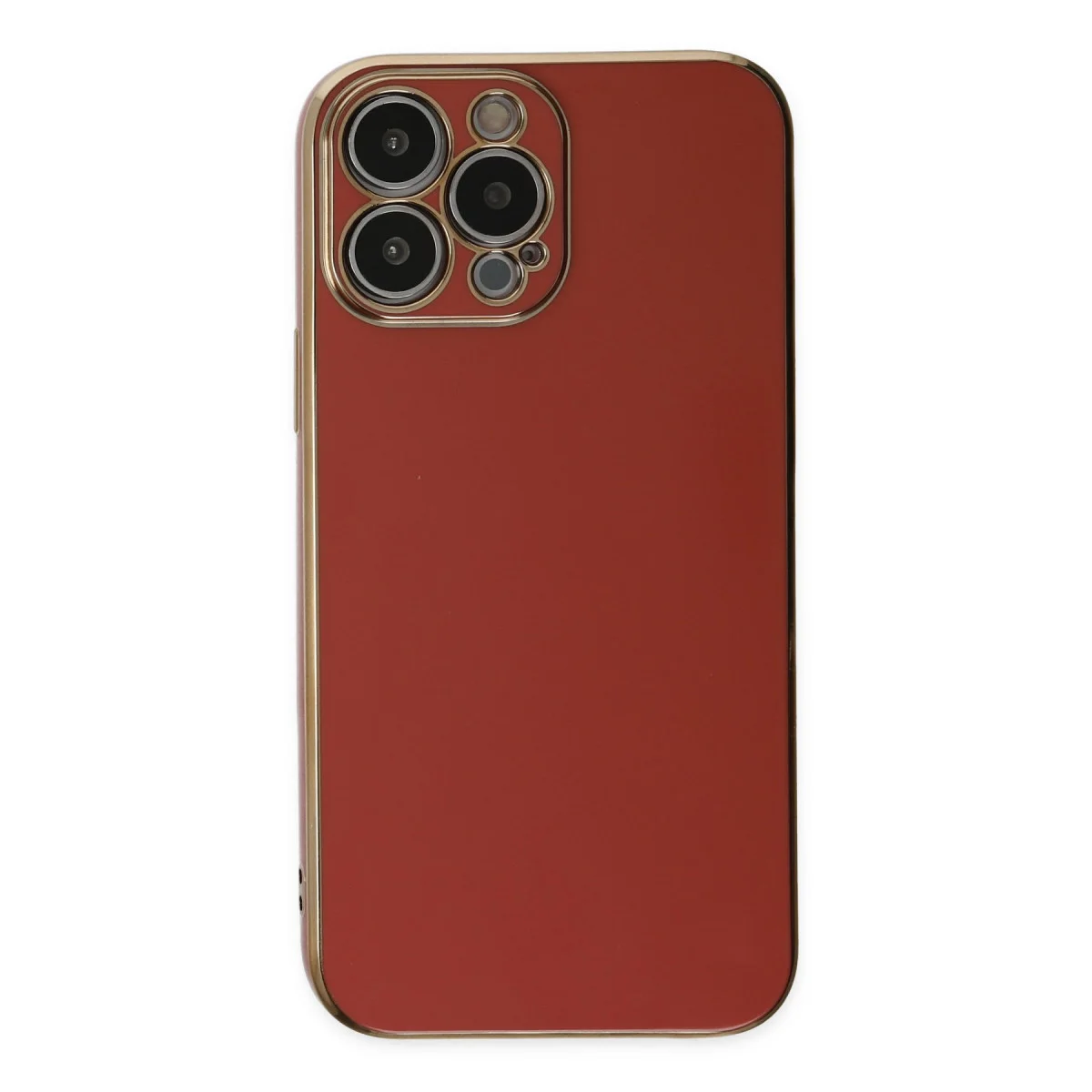 iPhone 14 Pro Max Kılıf Volet Silikon - Kırmızı