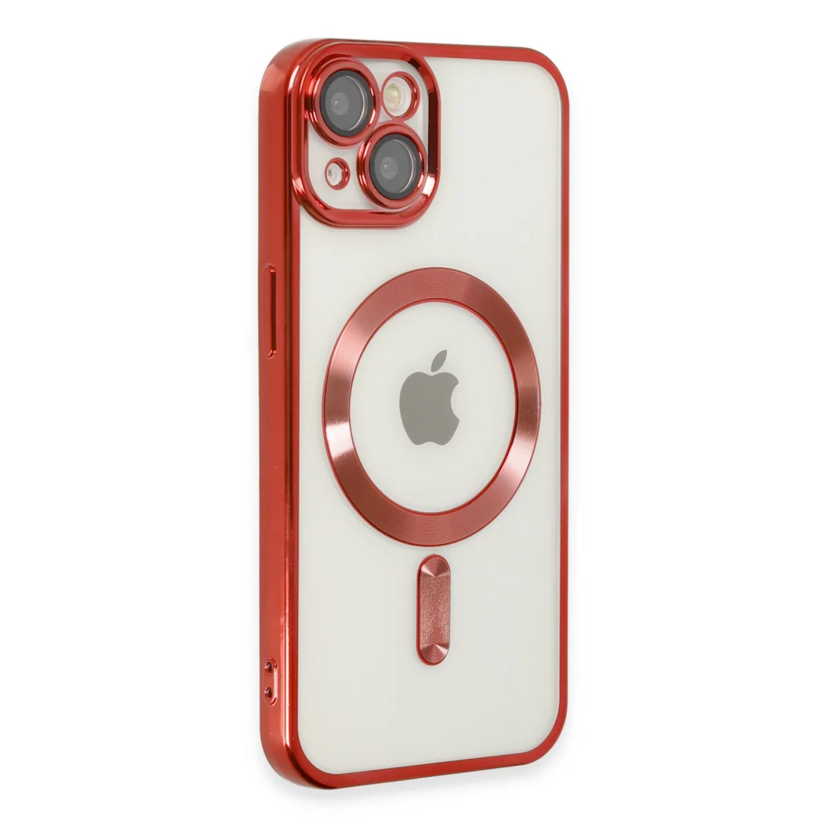 iPhone 14 Plus Kılıf Kross Magneticsafe Kapak - Kırmızı
